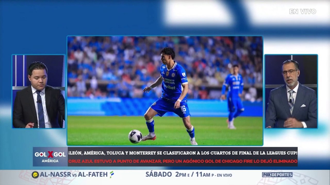 💥 CHICAGO FIRE 2-1 CRUZ AZUL | Eliminaron a 'La Máquina' de la Leagues Cup | GolXGol