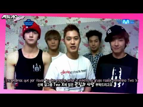 120816 Mensaje de MBLAQ en MCD por debut Two X [Sub-Esp]