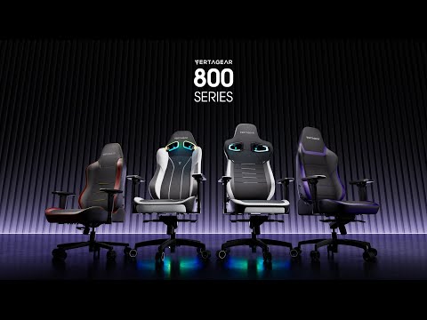 Trailer Vertagear 800 Series: La nuova linea di sedie ergonomiche da gaming