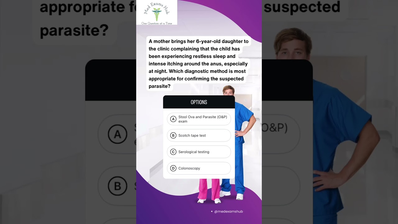 Infectious Diseases | Medical Parasitology Essentials | USMLE Step 1 Prep | Exam Question #13