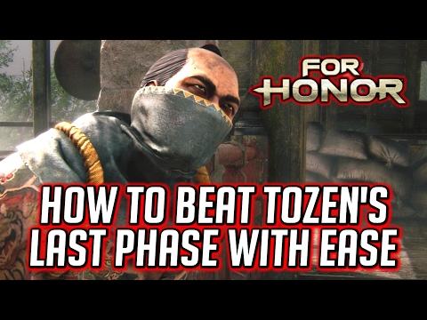 FOR HONOR ► How to Beat Tozen's Last Phase with Ease (Viking Campaign Last Boss)