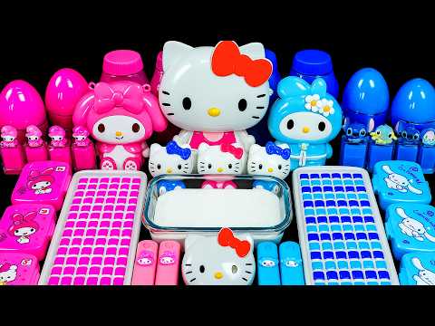 ❤️ SANRIO SLIME SHOWDOWN 💙 30 Minutes Satisfying Slime Mixing, with Glitter Charms | Tana Slime