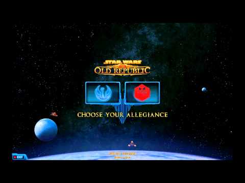 Star Wars: The Old Republic Faction Selection