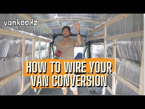 How to Wire A Van Conversion | Beginners Guide to Running Electrical Wiring for a Van