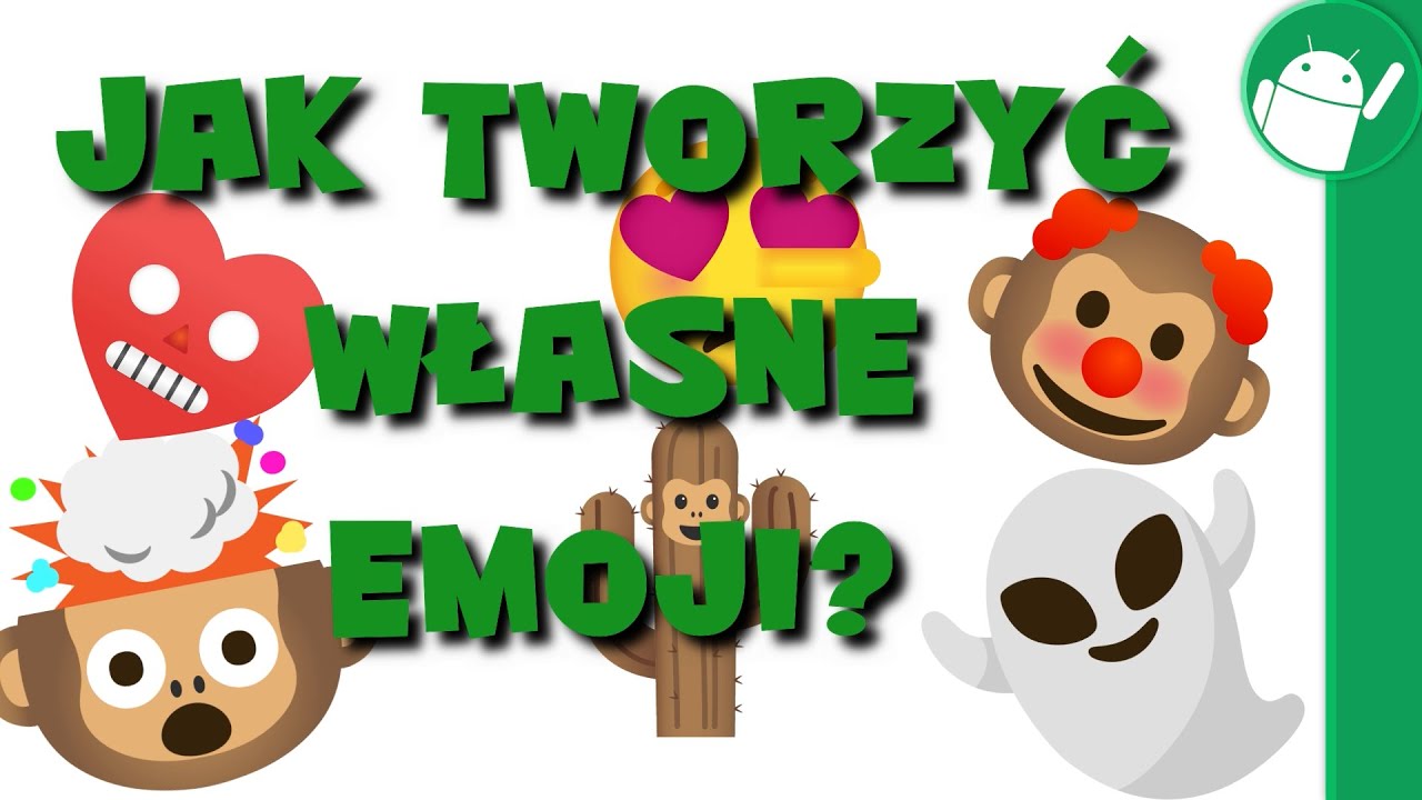 Jak tworzyć niestandardowe Emoji 🤔👽🤓👺