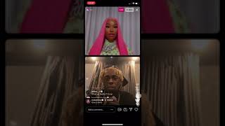 Lil Wayne calls Niki Minaj a B**** on her live😳😳