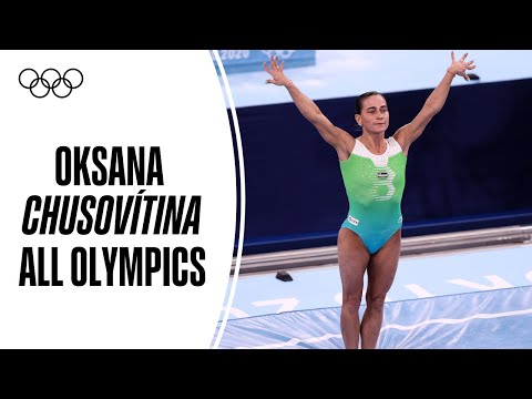 Oksana Chusovítina turns 50 today 🎂 All 8 Olympics of this gymnastics legend!