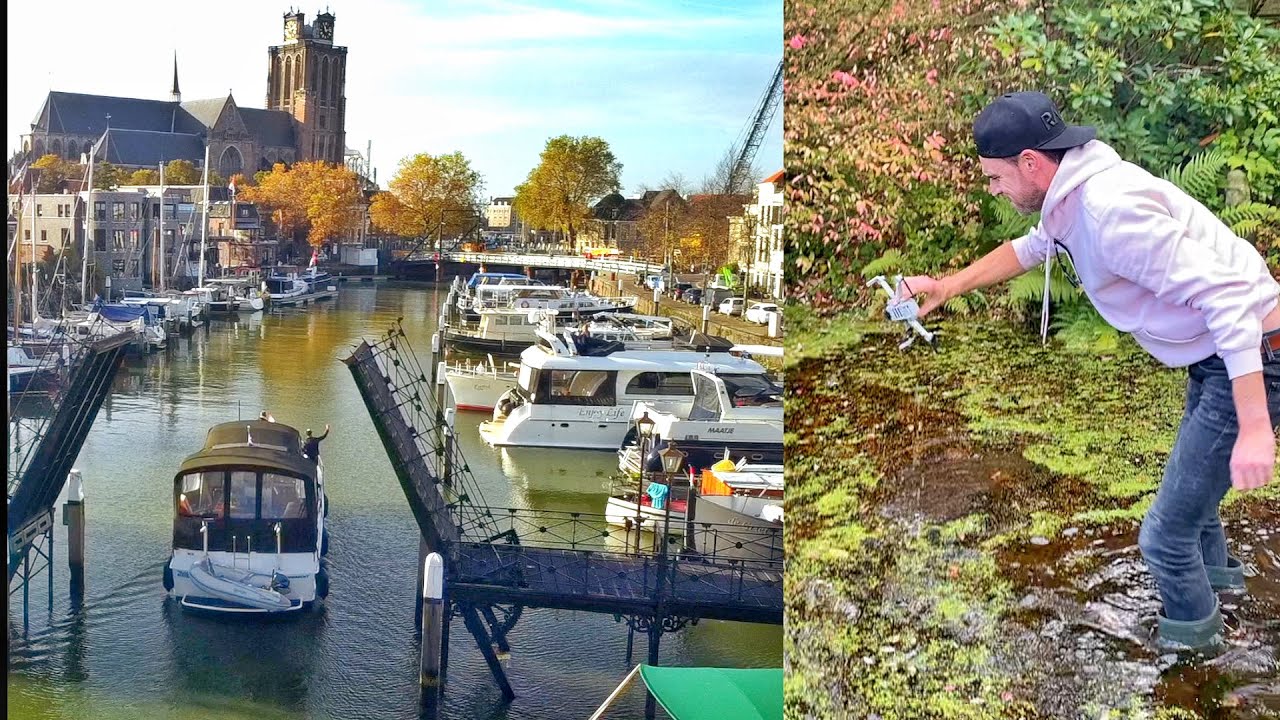 Drone duikt vijver in...tijd voor verhuizing