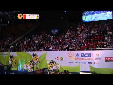 BCA Indonesia Open 2015 | Badminton F M1-XD | Zhang N./Zhao YL vs X. Chen/Ma J.