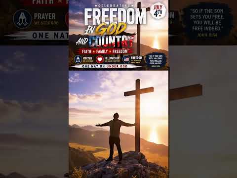 Independence Day & True Freedom in Christ 🇺🇸