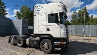 Scania R 560, TOP LINE, V8, 6x2, HYDRAULIKA truck tractor | Image 4 - Autoline
