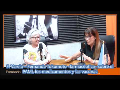 F.Varela-Entrevista a Fernanda Tokumoto, farmacéutica, sobre el PAMI, los medicamentos y las vacunas