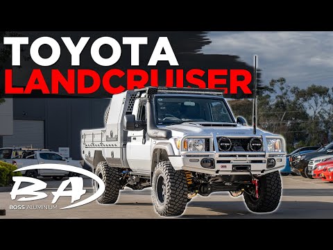 THE ULTIMATE SINGLE CAB TOYOTA LANDCRUISER? | Boss Aluminium