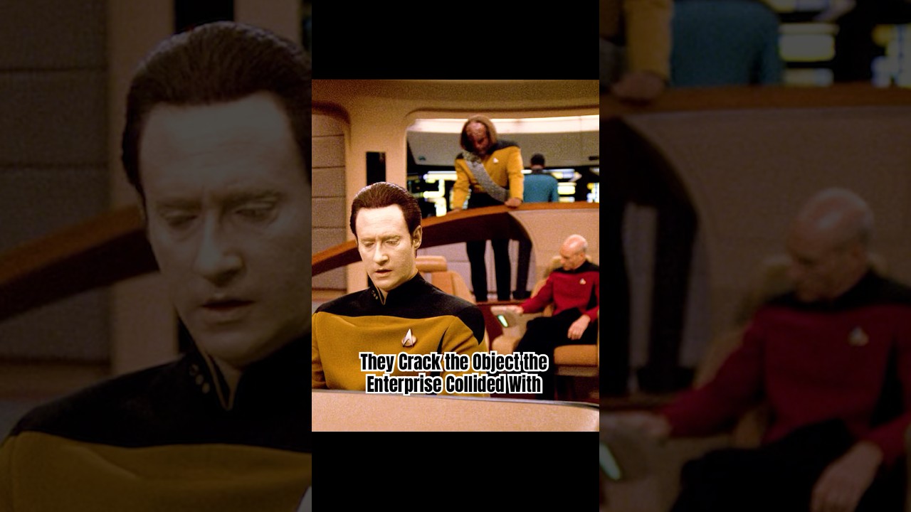 They Crack the Object the Enterprise Collided With #foryou #funny #series #shorts #startrek