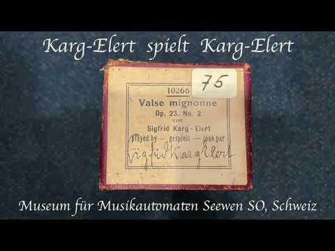 Karg-Elert spielt Karg-Elert: Valse mignonne op.23 Nr.2 S.M. Rolle Nr. 10266