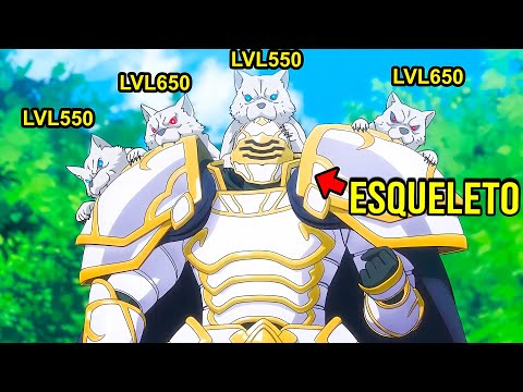 🔶REENCARNO COMO EL GUERRERO ESQUELETO MÁS FUERTE Y FINGIÓ SER ALGUIEN NORMAL | Anime Resumen