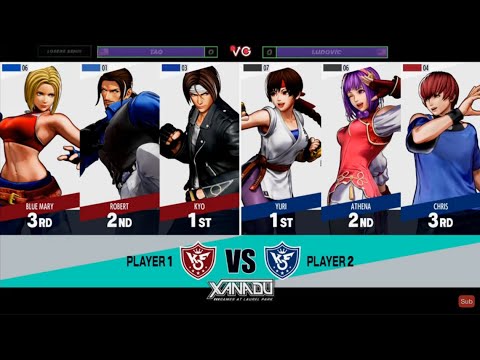 Bread and Butter 26 Losers Semis - Tao Vs. Ludovic - The King of Fighters XV