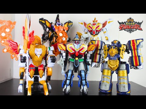 DX All Mecha / Gattai Mahou Sentai Magiranger (Power Rangers Mystic Force) 魔法戦隊マジレンジャー 60 FPS