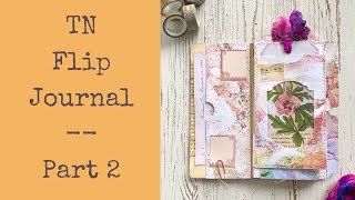 Step by Step Tutorial - Traveler's Notebook Flip Journal - Part 2