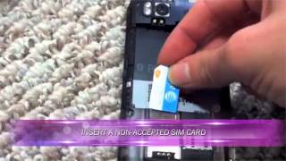 How to Unlock HTC Sensation 4G using unlock code for T Mobile, AT&T, Rogers etc