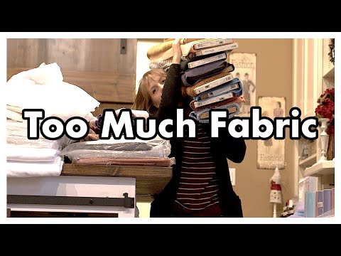 Too Much Fabric!!! | Organizing My Stash + Making a Swatch Book