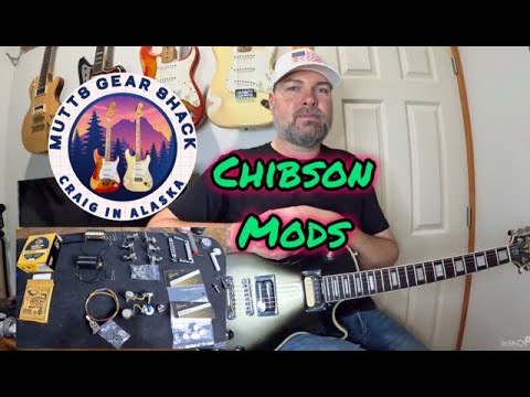 Temu Chibson mods. Let’s upgrade a Chibson Les Paul custom. Huge upgrades with Gibson parts.