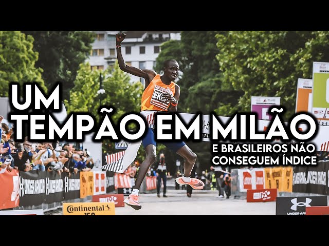 UM TEMPÃO na MARATONA de MILÃO e brasileiros não conseguem índice
