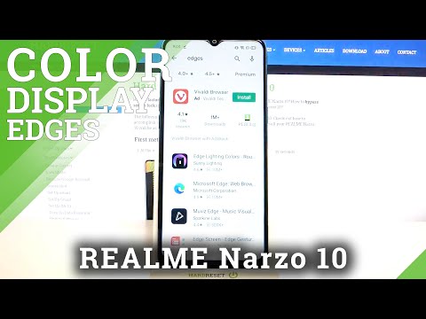 How to Download Edge Lightning on REALME Narzo 10 – Allow Edge Lighting Notifications