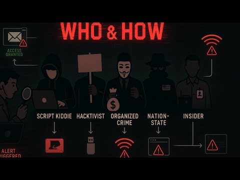 Types of Threat Actors and Common Attack Vectors