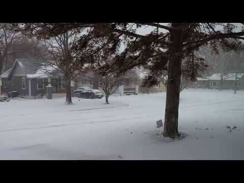 Snow Day in Wichita, Kansas