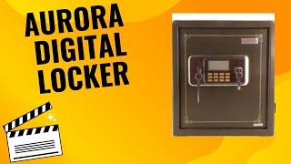 Aurora Digital Safe Locker: Don