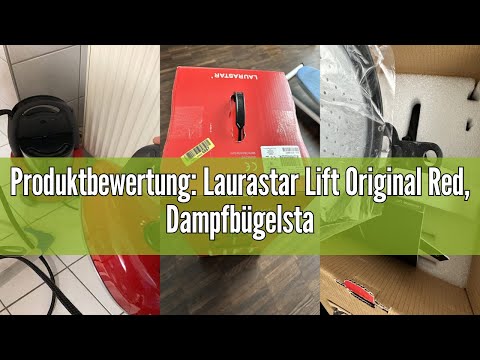 Produktbewertung: Laurastar Lift Original Red, Dampfbügelstation, 3-in-1 Bügelstation, die Ihre Klei