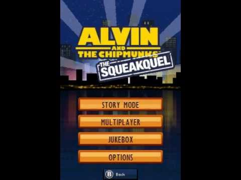 Alvin and The Chipmunks : The Squeakquel Nintendo DS