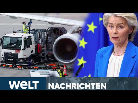 Video Thumbnail: IRAN-KRIEG: Droht jetzt die Kerosin-Krise? Flüge gestrichen! Preise explodieren! I WELT STREAM