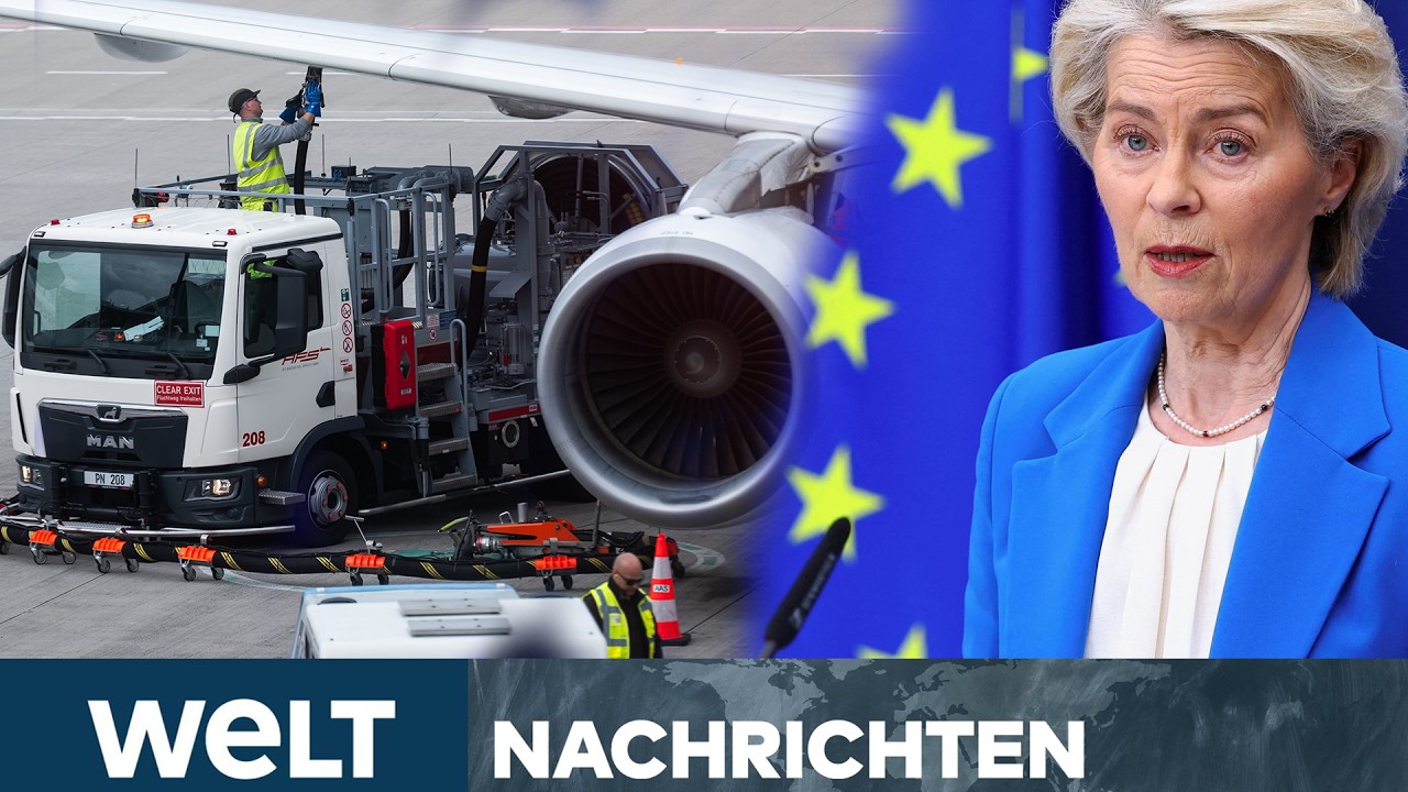 IRAN-KRIEG: Droht jetzt die Kerosin-Krise? Flüge gestrichen! Preise explodieren! I WELT STREAM