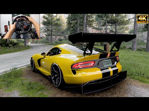 Dodge SRT Viper GTS Anniversary Edition | Forza Horizon 5 | Logitech g29 gameplay