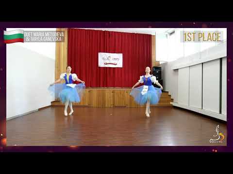 Duet Maria Metodieva & Ivayla Ganevska Dance Classical Ballet 1st place