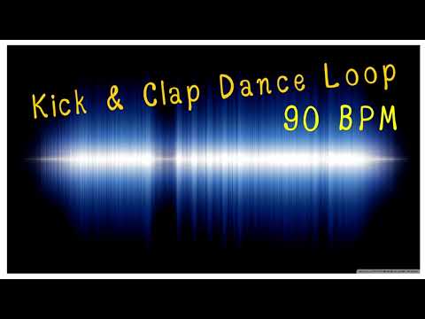 Kick and Clap 90 BPM Loop