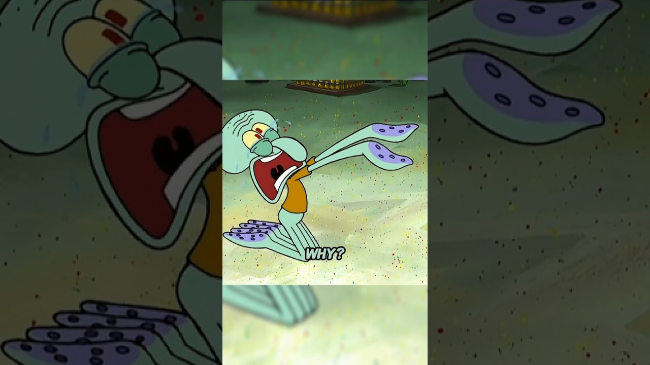 why Squidward always says this word?👀