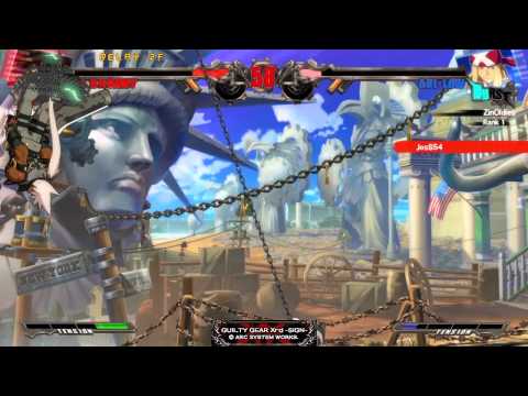 GGXrd Casuals 28-05-15 Zinogre (Ax) VS Geese (So)