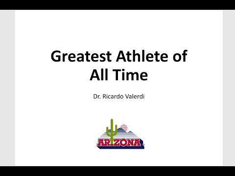 Greatest Athlete of All Time thumbnail