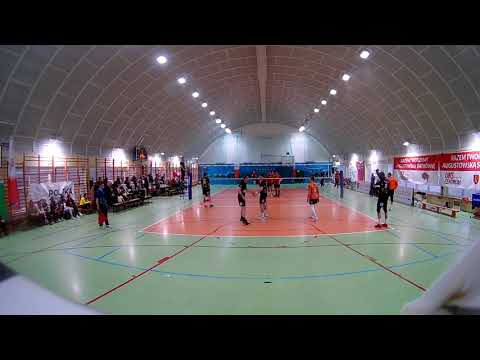 II Liga: Legia Warszawa Siatkówka 1:3 UKS Centrum Augustów, 01.02.2020 r., Płociczno - Tartak
