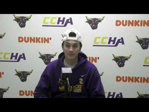 Men's Hockey | Akito Hirose Press Conference 10.19.2022