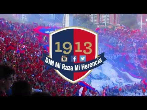 "Salida 2do tiempo Clásico Paisa Deportivo Independiente Medellín Vs Atlético Nacional" Barra: Rexixtenxia Norte • Club: Independiente Medellín • País: Colombia