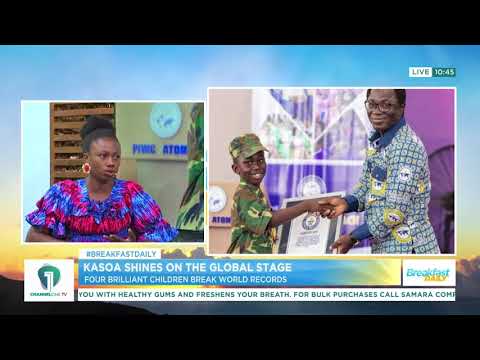 Kasoa Shines Globally: 4 Brilliant Ghanaian Children Break World Records | Breakfast Daily