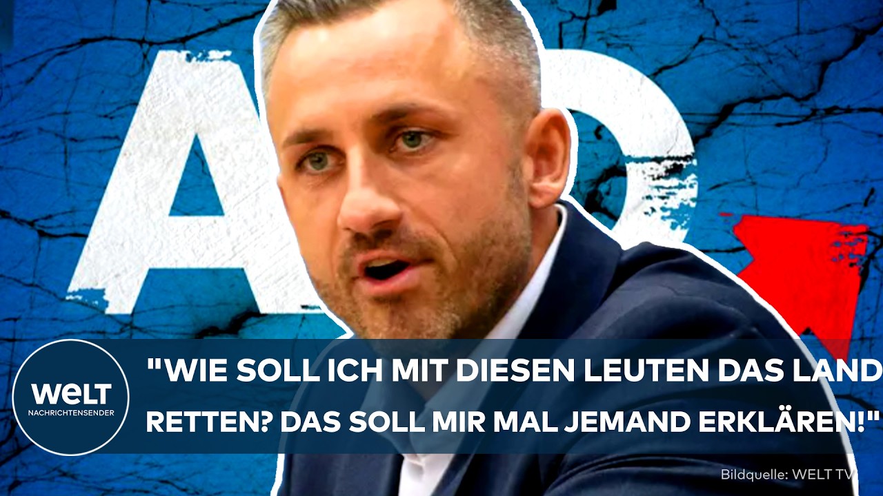 KLARE ANSAGE IN SACHSEN-ANHALT: "Das kann man nicht mit denen!" Siegmund rechnet mit der CDU ab!