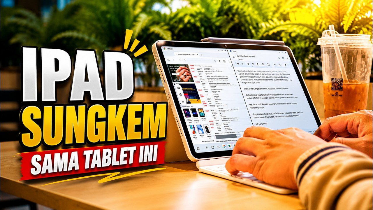 Tablet Android yang Bikin iPad Minder? - Lenovo Yoga Tab