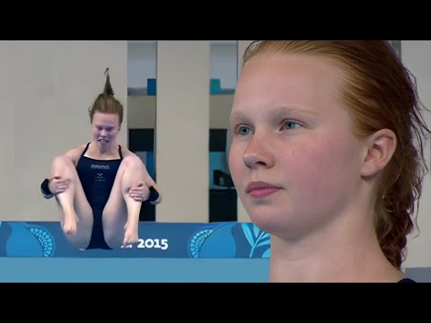 Ellen Ek (Sweden) || 10m Platform || 2015 European Games