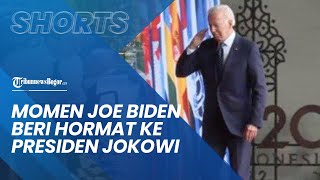 Download lagu Momen Joe Biden Beri Hormat Ke Presiden Jokowi Sebelum Pembukaan KTT G20 di Bali mp3