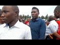 Nyamira Town Residents Viewing The Remains Of The Late Hon Elijah Osiemo At Nyamira Primary School